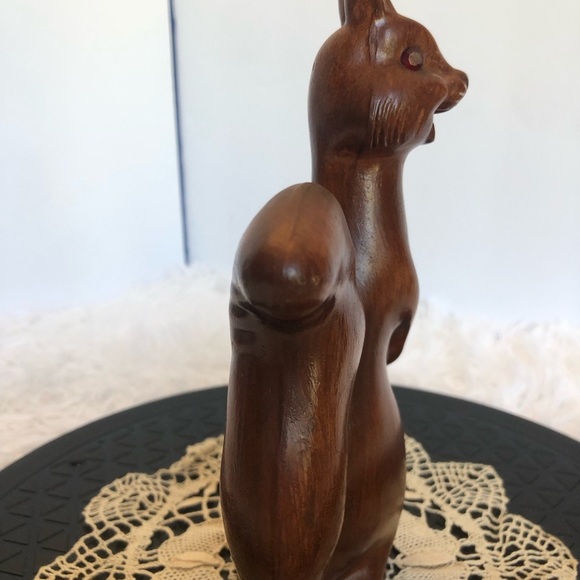 Spunky Vintage Squirrel Plastic Made in Hong Kong - Picture 7 of 10